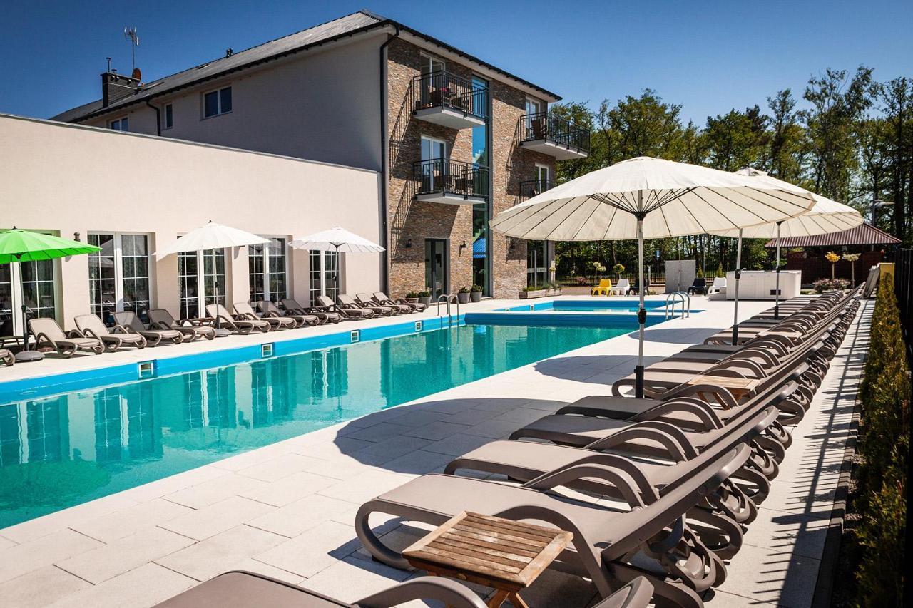 Flauta Hotel Niechorze Bagian luar foto