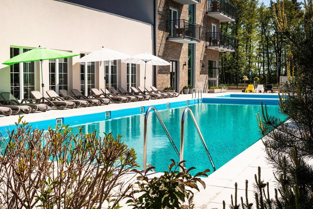 Flauta Hotel Niechorze Bagian luar foto